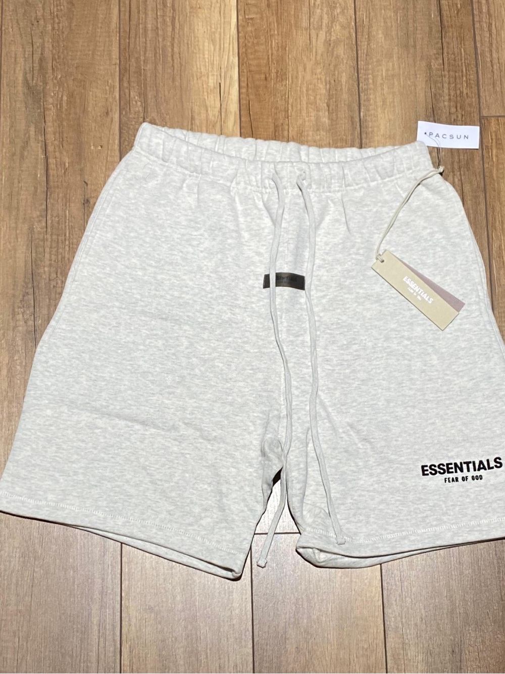 Essentials Fear of God Light Oatmeal Gray Shorts Brand new With Tags Mens XS,S,M